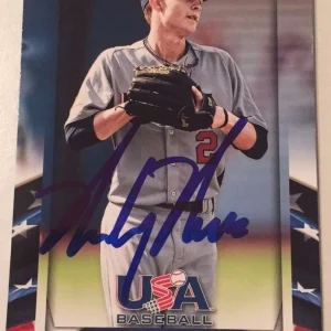 MICKEY MONIAK SIGNED 2013 PANINI USA BASEBALL ROOKIE CARD RARE AUTO