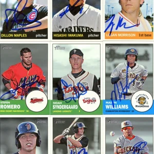 HISASHI IWAKUMA SIGNED 2013 TOPPS HERITAGE CARD AUTO