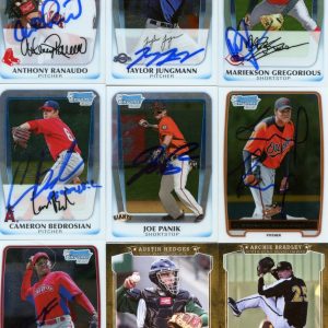 JOE PANIK SIGNED 2011 BOWMAN CHROME PROSPECT ROOKIE CARD AUTO