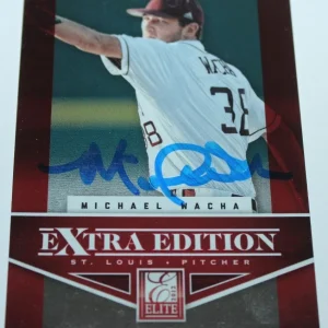 Michael Wacha signed 2012 Donruss Elite Rookie card auto