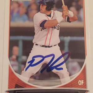 Preston Tucker signed 2013 Bowman Rookie card auto