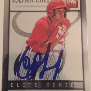 JP Crawford signed 2013 Donruss Elite Series Rookie card auto