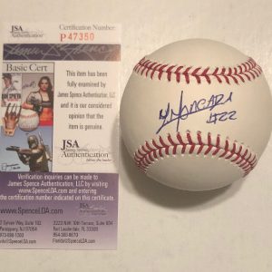YOAN MONCADA SIGNED RAWLINGS MLB MAJOR LEAGUE BASEBALL CHICAGO WHITE SOX JSA