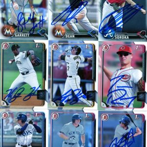 MIKE SOROKA SIGNED 2016 BOWMAN PROSPECT ROOKIE CARD AUTO