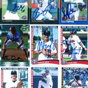 CODY SEDLOCK SIGNED 2016 NYPL TOP PROSPECTS ROOKIE CARD NEW YORK PENN AUTO