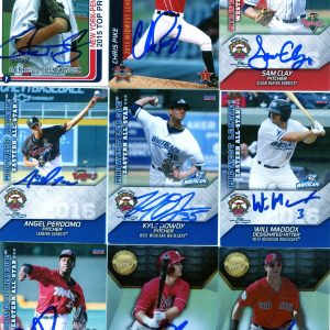 MICKEY MONIAK SIGNED 2017 BOWMANS BEST CHROME BASEBALL AMERICA ROOKIE CARD AUTO