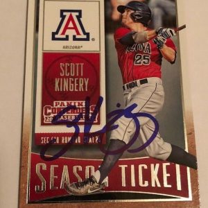 SCOTT KINGERY SIGNED 2015 PANINI CONTENDERS PROSPECT ROOKIE CARD AUTO