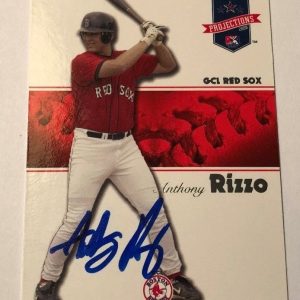 ANTHONY RIZZO SIGNED 2008 TRISTAR PROJECTIONS ROOKIE CARD AUTO