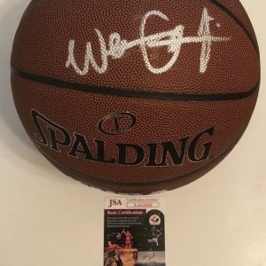 WENDELL CARTER JR SIGNED SPALDING NBA BASKETBALL ORLANDO MAGIC BULLS JSA COA