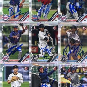 ROYCE LEWIS SIGNED 2019 BOWMAN PROSPECT ROOKIE CARD AUTO