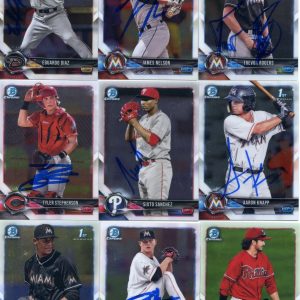 SIXTO SANCHEZ SIGNED 2018 BOWMAN CHROME PROSPECT ROOKIE CARD AUTO