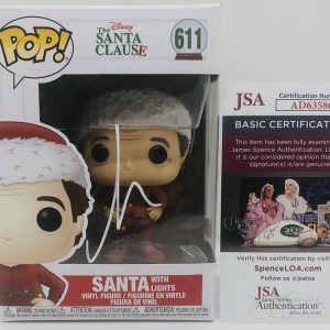 TIM ALLEN SIGNED SANTA WITH LIGHTS POP FUNKO FIGURE THE SANTA CLAUSE PROOF JSA