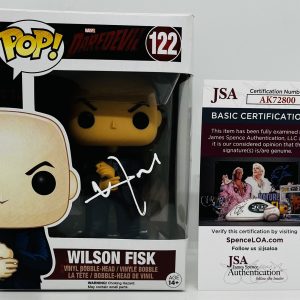 VINCENT D'ONOFRIO SIGNED WILSON FISK POP FUNKO FIGURE KINGPIN DAREDEVIL JSA COA