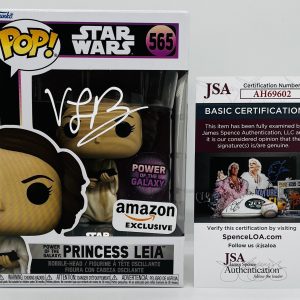 VIVIEN LYRA BLAIR SIGNED PRINCESS LEIA FUNKO POP FIGURE STAR WARS JSA COA