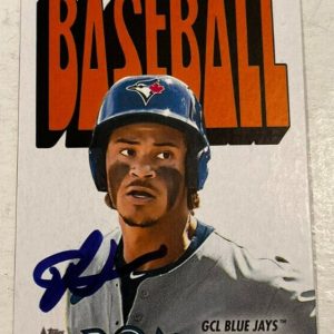 AUSTIN MARTIN SIGNED 2021 TOPPS HERITAGE MINOR LEAGUE BASEBALL CARD AUTO