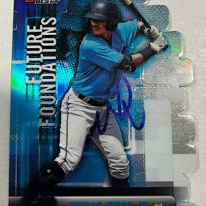 VICTOR MESA JR SIGNED 2019 BOWMAN'S BEST FUTURE FOUNDATIONS ROOKIE CARD AUTO