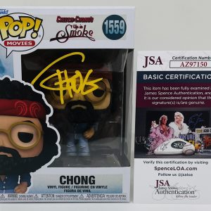 TOMMY CHONG SIGNED POP FUNKO FIGURE CHEECH & CHONG UP IN SMOKE JSA COA