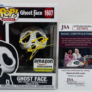 TYLER POSEY SIGNED GHOSTFACE POP FUNKO FIGURE SCREAM SHANE JSA COA