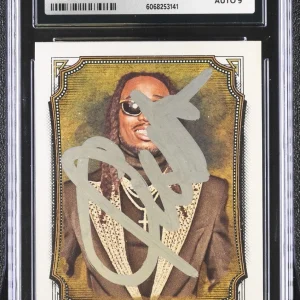 QUAVO SIGNED 2024 TOPPS ALLEN & GINTER CARD #241 RAPPER MIGOS CGC AU JSA 9 AUTO
