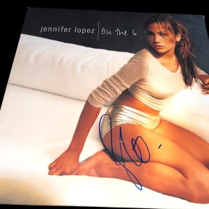 JENNIFER LOPEZ SIGNED AUTOGRAPH ALBUM VINYL ON THE 6 BECKETT BAS COA AUTO D