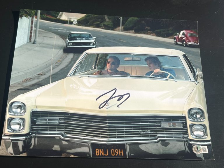 LEONARDO DICAPRIO SIGNED AUTOGRAPH 11x14 ONCE UPON A TIME HOLLYWOOD BECKETT BAS