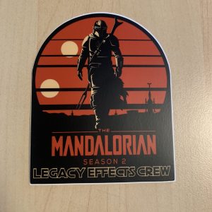 LEGACY EFFECTS JOHN ROSENGRANT STAR WARS MANDALORIAN SEASON 2 CREW STICKER
