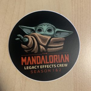 LEGACY EFFECTS JOHN ROSENGRANT STAR WARS MANDALORIAN SEASON 2 CREW STICKER