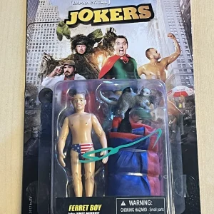 JAMES MURRAY HAND SIGNED IMPRACTICAL JOKERS FERRET BOY FIGURE TOY AUTOGRAPH COA