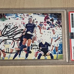 2021 Parkside NWSL Volume 2 Abby Erceg SIGNED AUTO RC Majesty SP Foil #M1 PSA