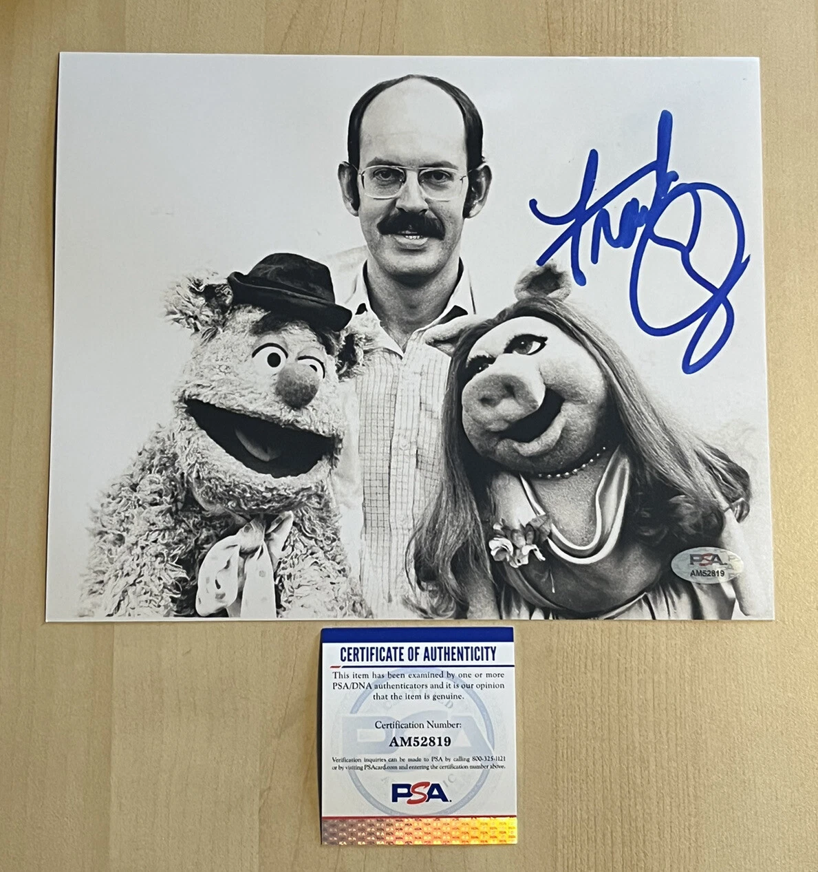 FRANK OZ SIGNED 8x10 PHOTO VOICE ACTOR AUTOGRAPHED THE MUPPETS LEGEND ...