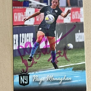 2021 Parkside NWSL  -  #167 Paige Monaghan SIGNED AUTO ROOKIE RC