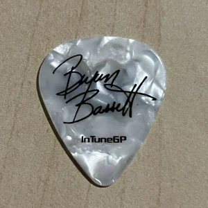 BRYAN BASSETT CONCERT USED GUITAR PICK FOGHAT GUITARIST LEGEND SINGER RARE