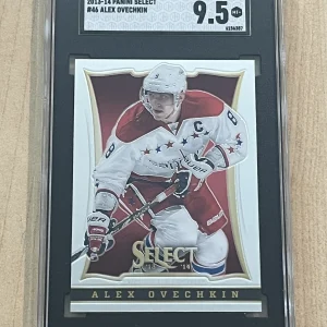 2013 Panini Select Hockey #46 Alex Ovechkin Capitals SGC 9.5 MINT+ FIRST YEAR