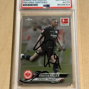 2018-19 Topps Chrome Bundesliga Sebastien Haller RC SIGNED AUTO PSA