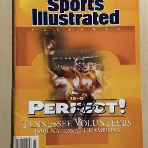 TEE MARTIN SIGNED SPORTS ILLUSTRATED MAGAZINE AUTOGRAPH TENNESSEE VOLUNTEERS COA