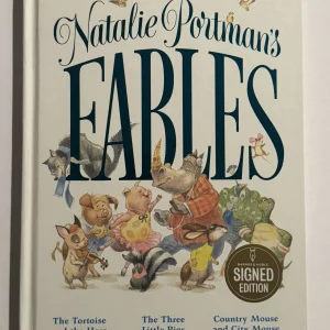 NATALIE PORTMAN'S FABLES SIGNED AUTOGRAPHED HARDCOVER BOOK 1st EDITION