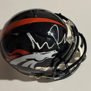 SEAN PAYTON SIGNED MINI HELMET AUTOGRAPHED DENVER BRONCOS FOOTBALL COA