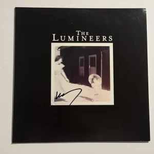 WESLEY SCHULTZ SIGNED LP VINYL RECORD ALBUM THE LUMINEERS BAND LEAD SINGER COA
