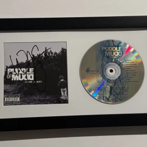 WES SCANTLIN SIGNED CD FRAMED PUDDLE OF MUDD LEAD SINGER LEGEND VERY RARE COA