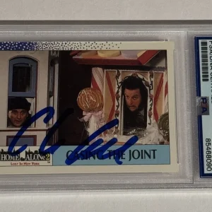 CHRIS COLUMBUS SIGNED AUTO 1992 Topps Home Alone 2 Card #30 Casing the Joint PSA