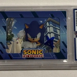 BEN SCHWARTZ SIGNED AUTO 2024 Cybercel Sonic Hedgehog Sonic VOICE ACTOR PSA