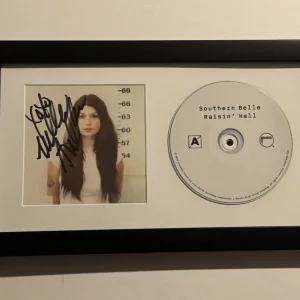 WILLOW AVALON SIGNED CD FRAMED HOT COUNTRY SINGER VERY RARE COA