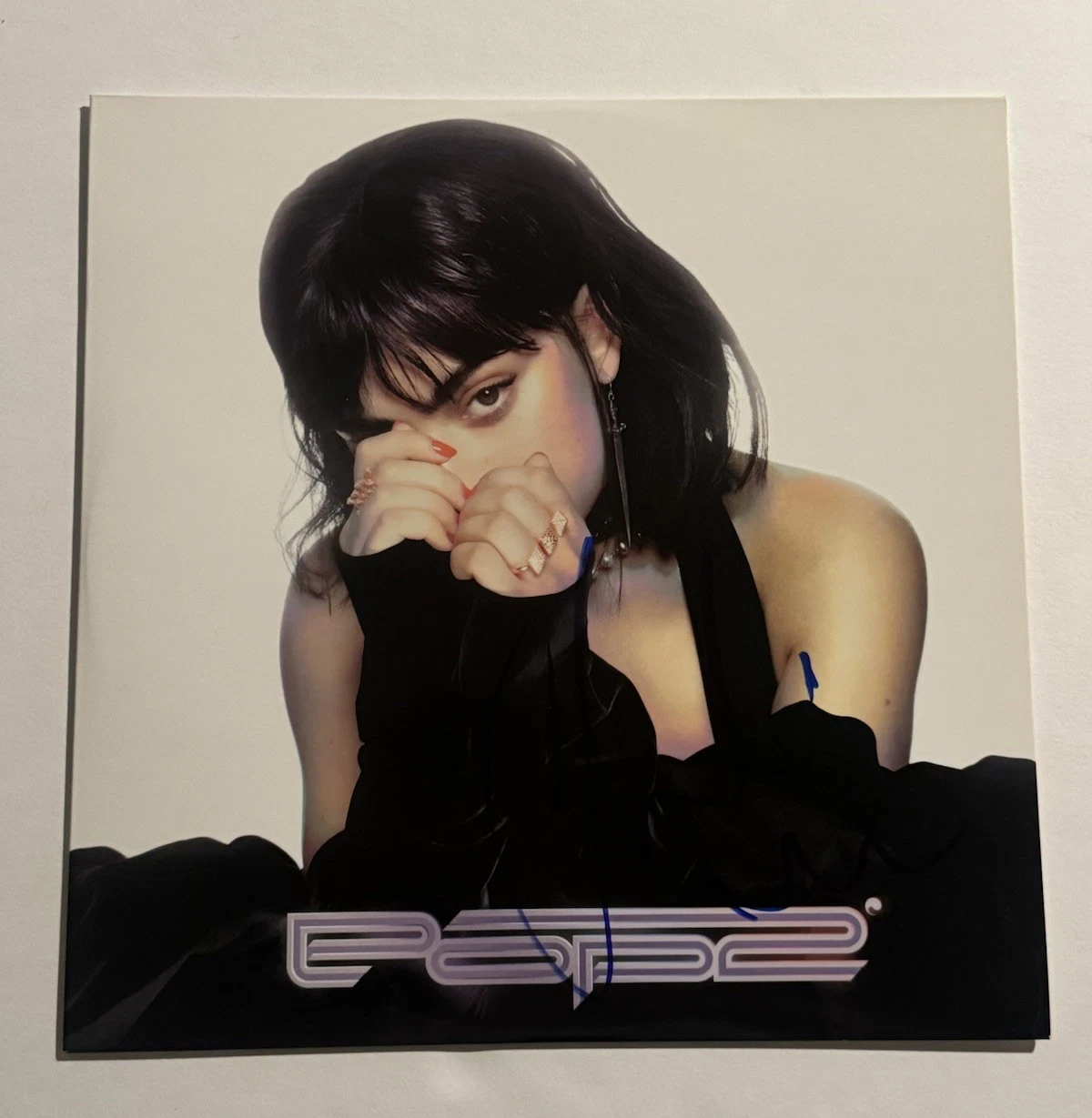 CHARLI XCX SIGNED POP 2 LP VINYL RECORD ALBUM HOT SEXY BRAT SINGER RARE ...