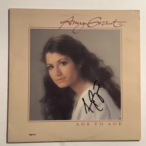 AMY GRANT SIGNED AGE TO AGE LP VINYL RECORD ALBUM COUNTRY CHRISTIAN SINGER COA
