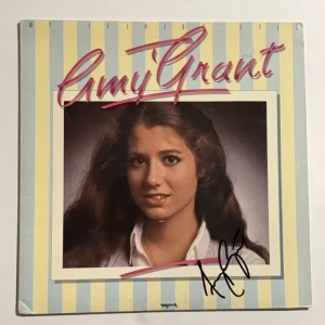 AMY GRANT SIGNED MY FATHERS EYES LP VINYL ALBUM COUNTRY CHRISTIAN SINGER COA