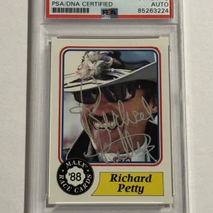 Richard Petty 1988 Maxx RC #43 Signed PSA/DNA Authentic Rookie Autograph