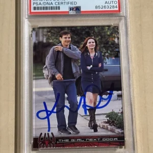 KIRSTEN DUNST SIGNED AUTO Marvel Spider-Man 2002 Topps #24 Mary Jane Watson PSA