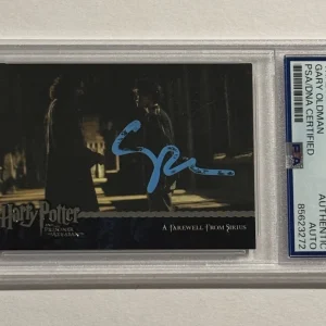 GARY OLDMAN SIGNED AUTO RC Harry Potter Prisoner Of Azkaban #88 SIRIUS BLACK PSA