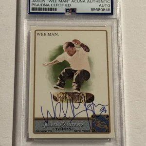 Wee Man Signed Auto 2011 Topps Allen & Ginter RC Jackass Star #272 (PSA)