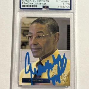 GIANCARLO ESPOSITO SIGNED AUTO RC 2014 Cryptozoic Breaking Bad Gus Fring PSA
